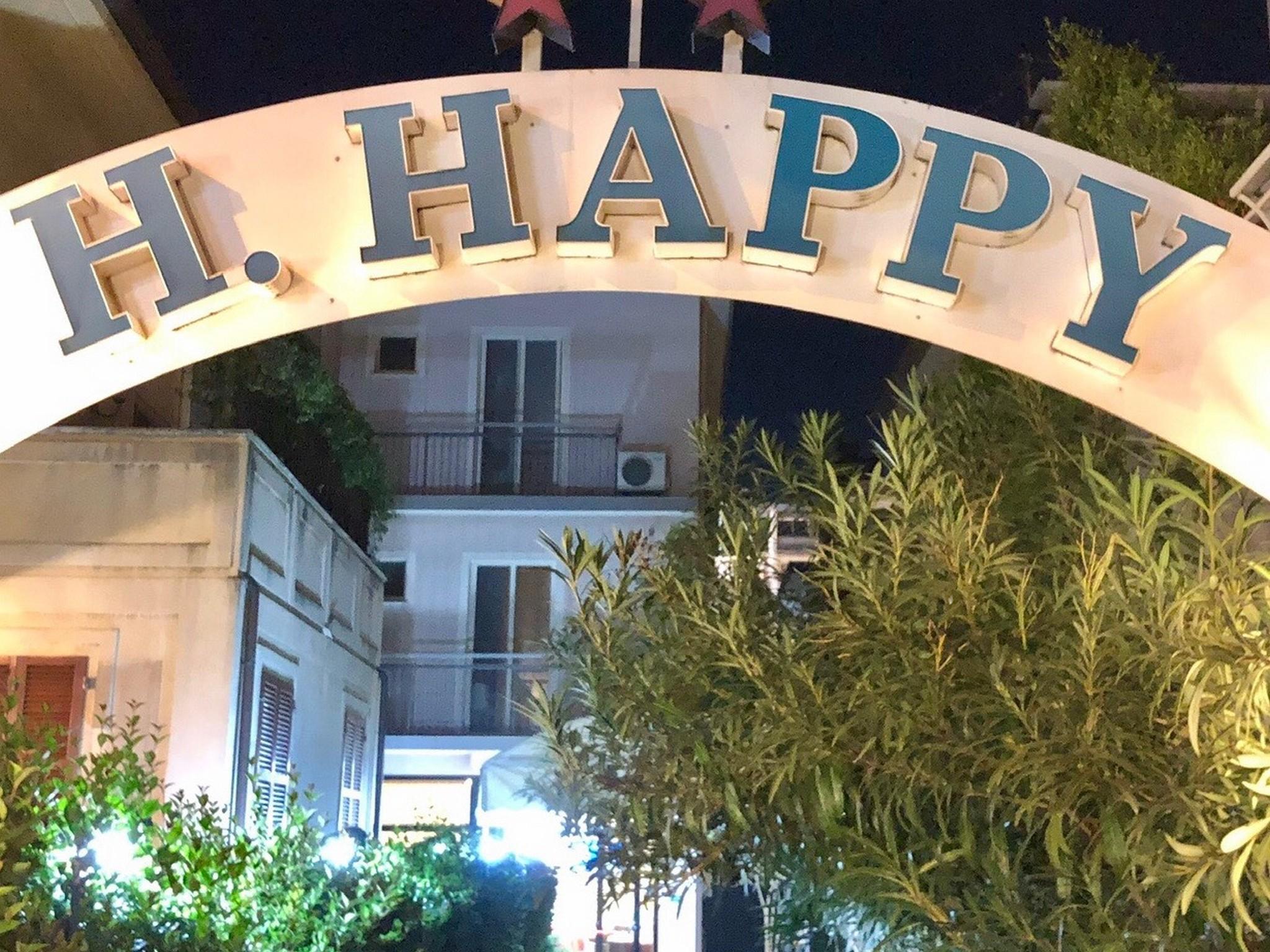 Hotel New Happy Rimini Eksteriør billede